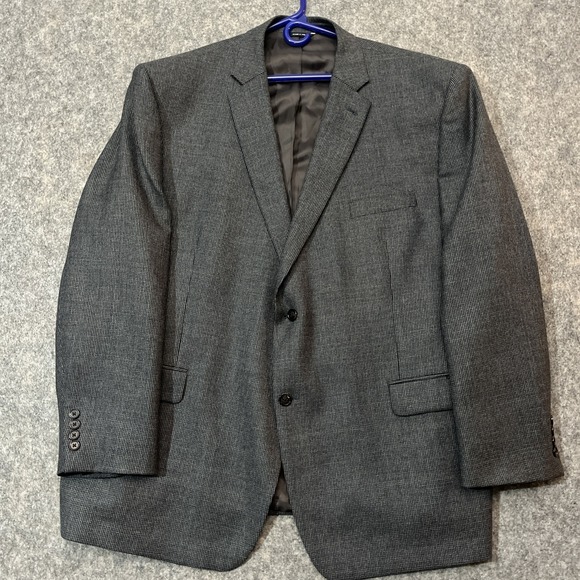 Ralph Lauren Other - Ralph‎ Lauren Blazer Men's 50R Blue Gray Wool Tweed Check Executive Fit